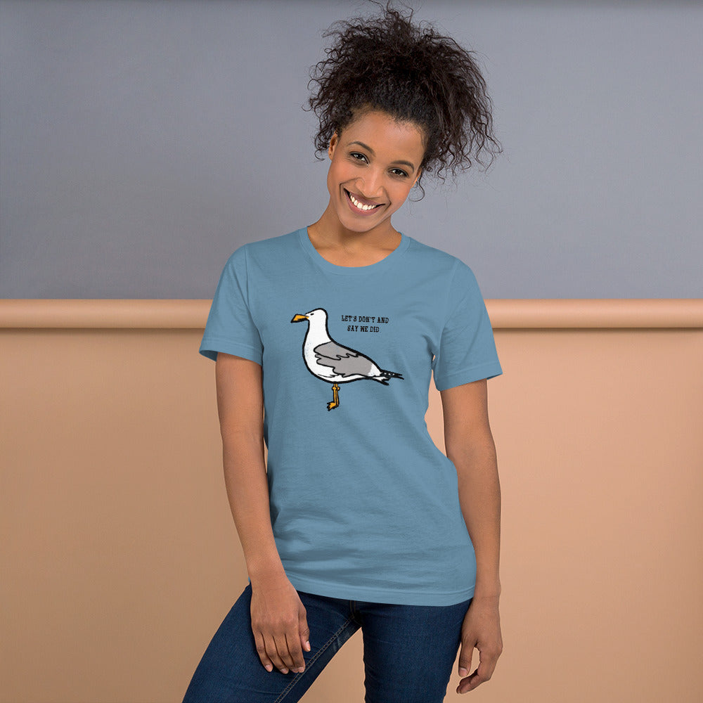 Sarcastic Seagull Unisex t-shirt, light