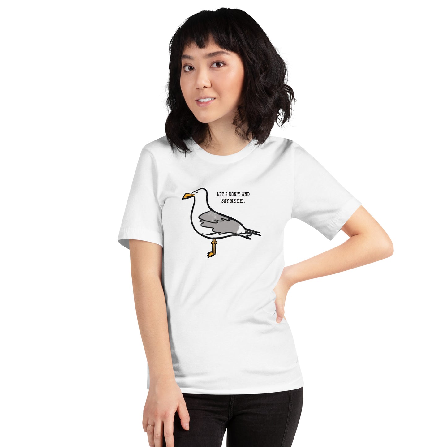 Sarcastic Seagull Unisex t-shirt