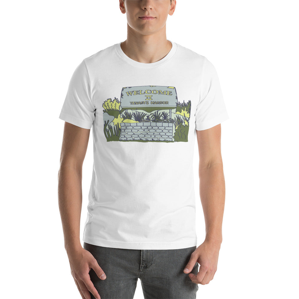 Welcome to Tenants Harbor Unisex t-shirt, Style 3