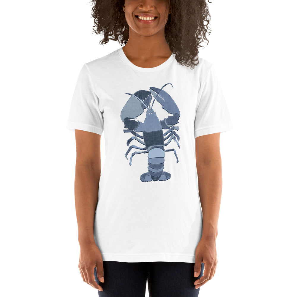 Denim Lobster Unisex t-shirt