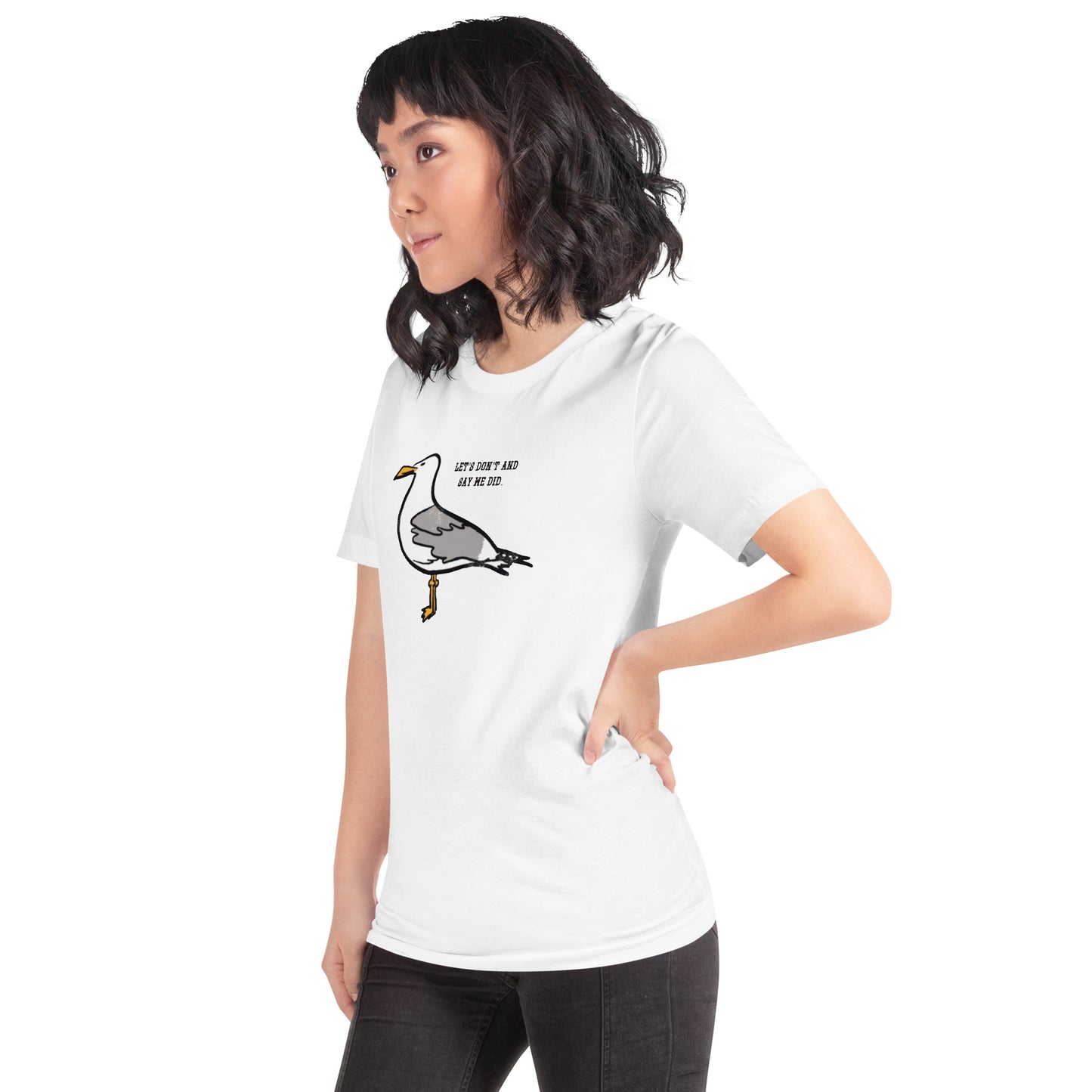 Sarcastic Seagull Unisex t-shirt