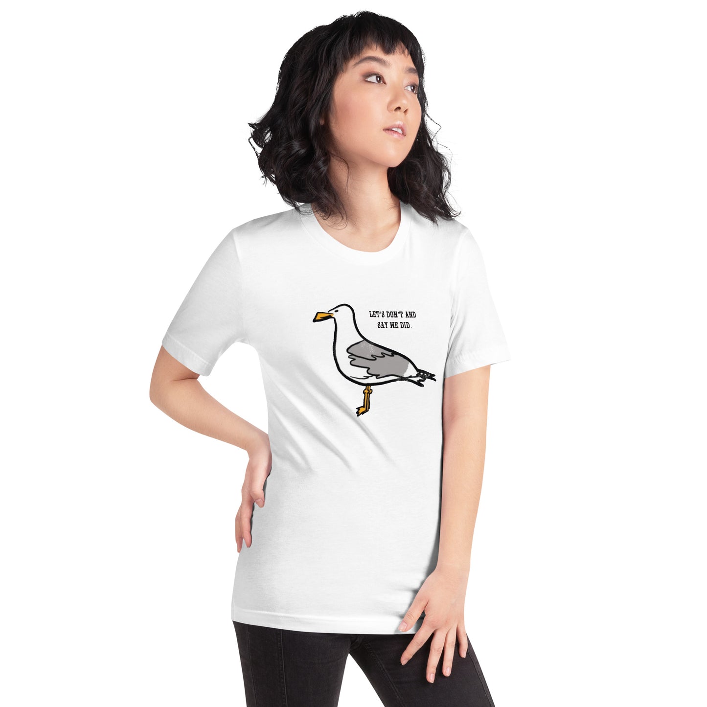 Sarcastic Seagull Unisex t-shirt