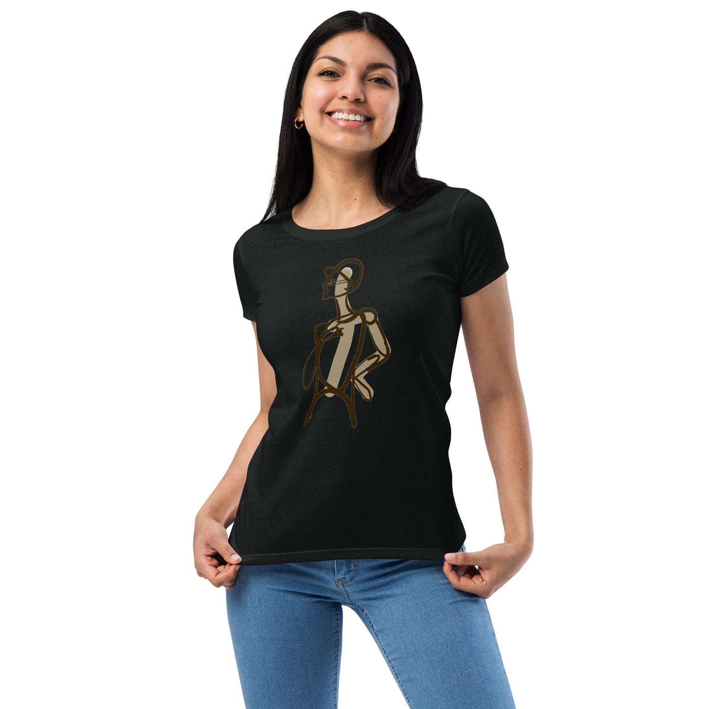 Model Image Women’s fitted t-shirt