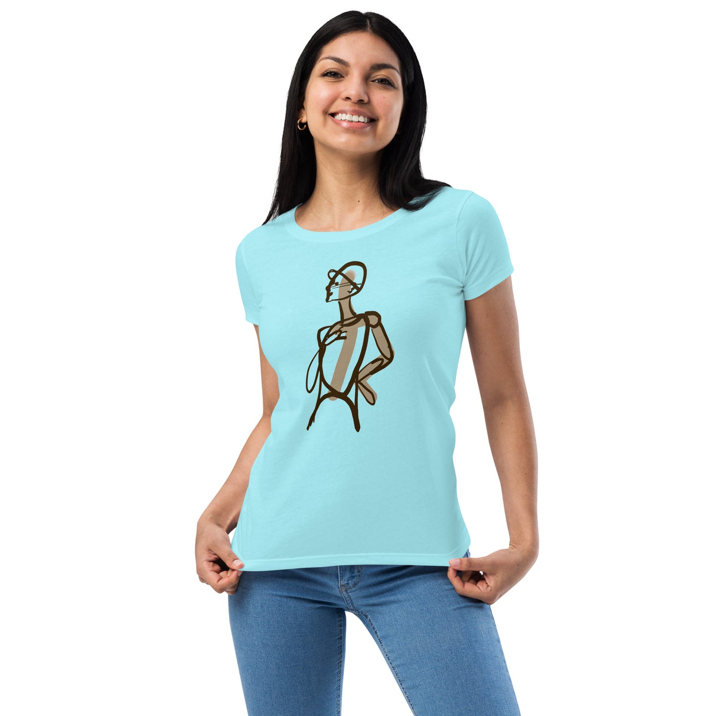 Model Image Women’s fitted t-shirt