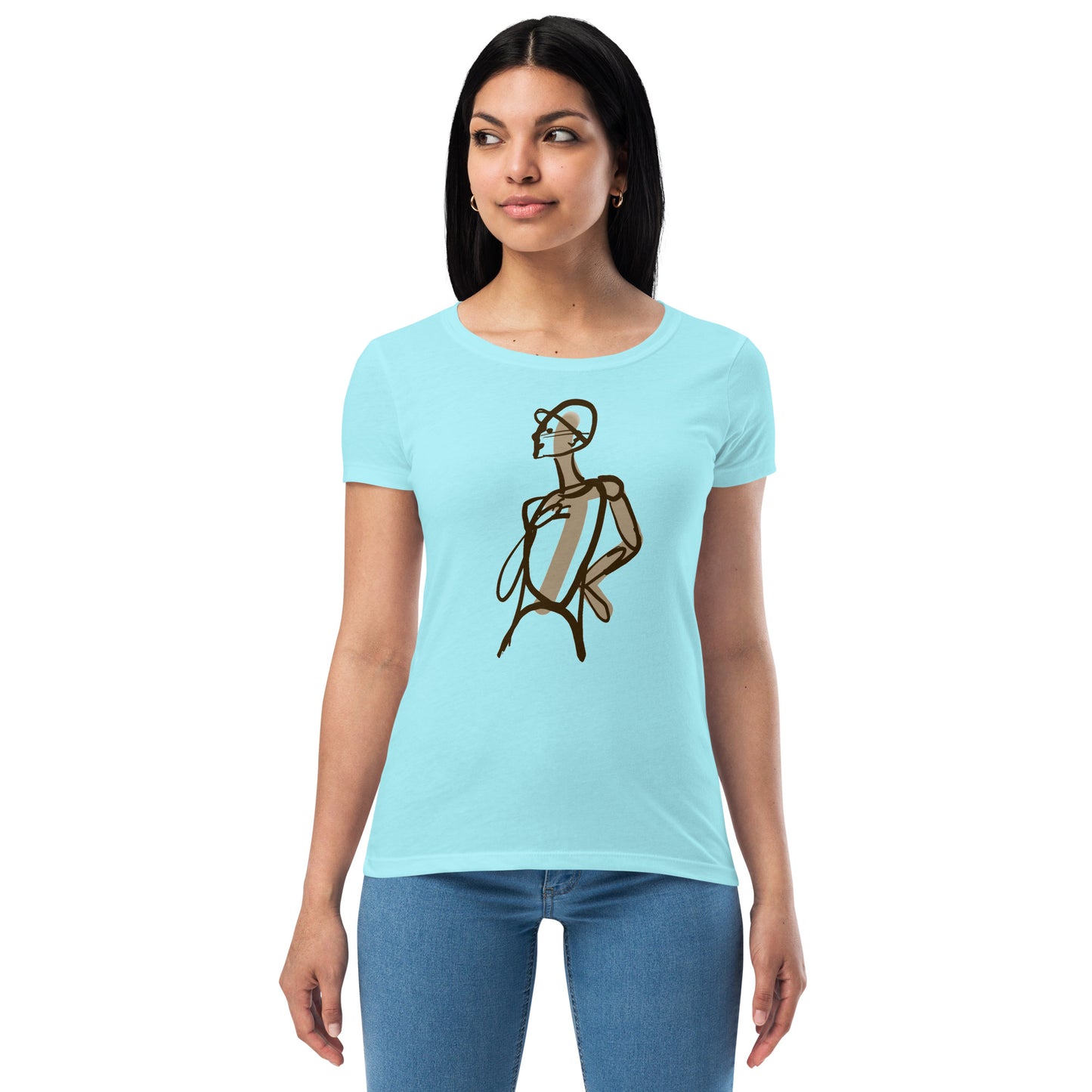 Model Image Women’s fitted t-shirt