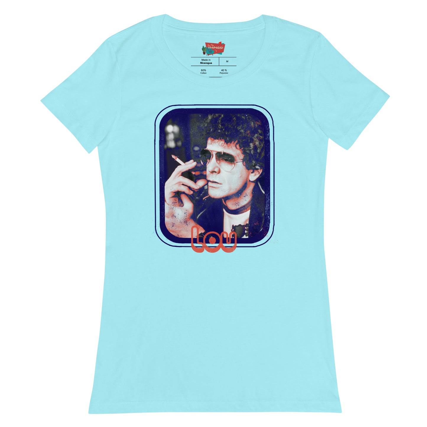 Lou Reed Women’s fitted t-shirt