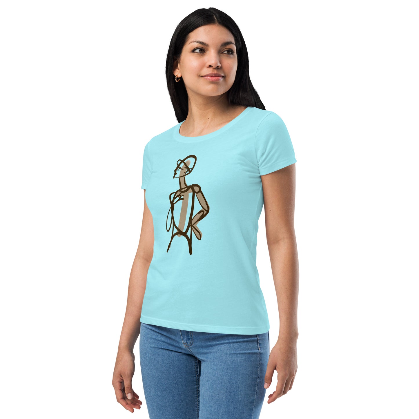 Model Image Women’s fitted t-shirt