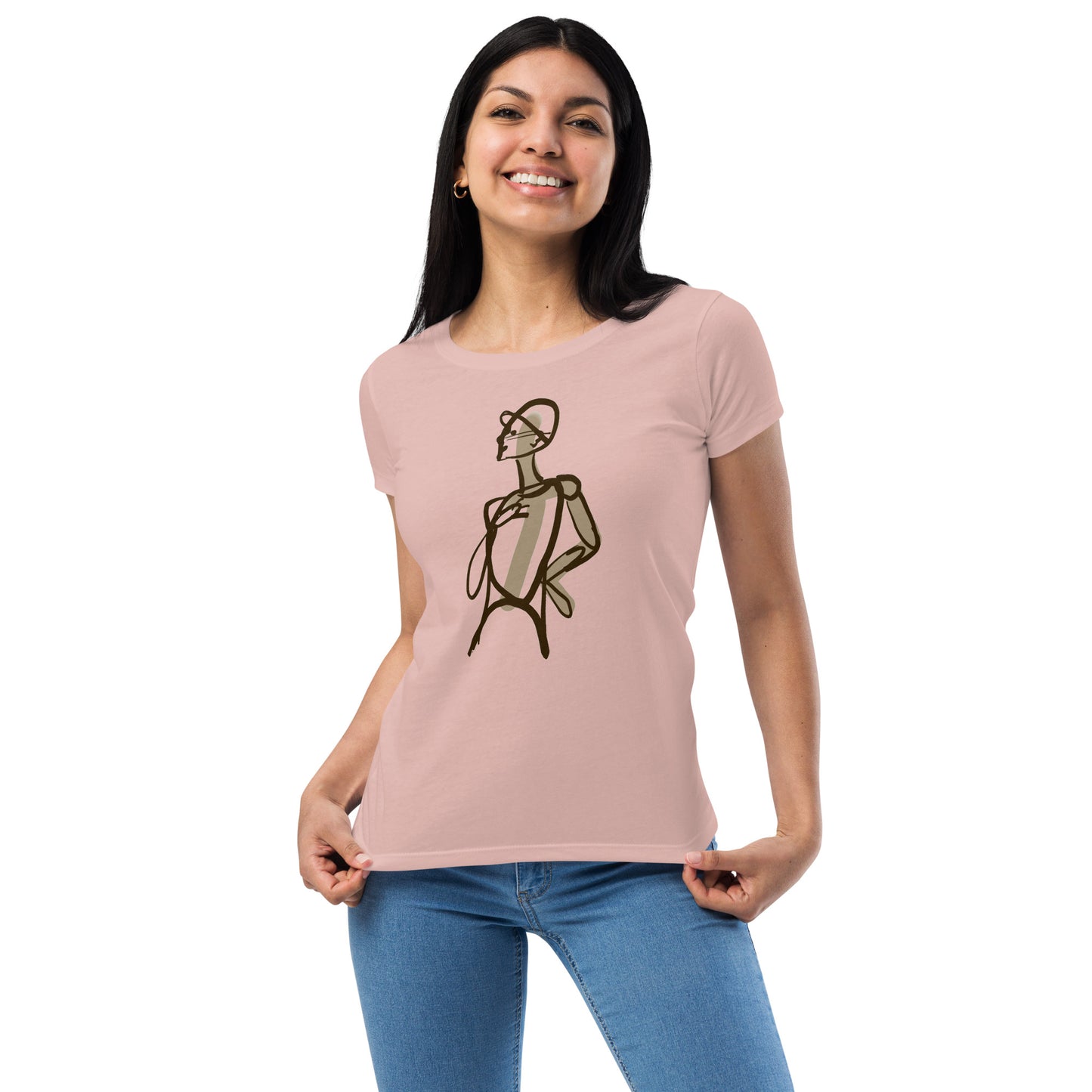 Model Image Women’s fitted t-shirt