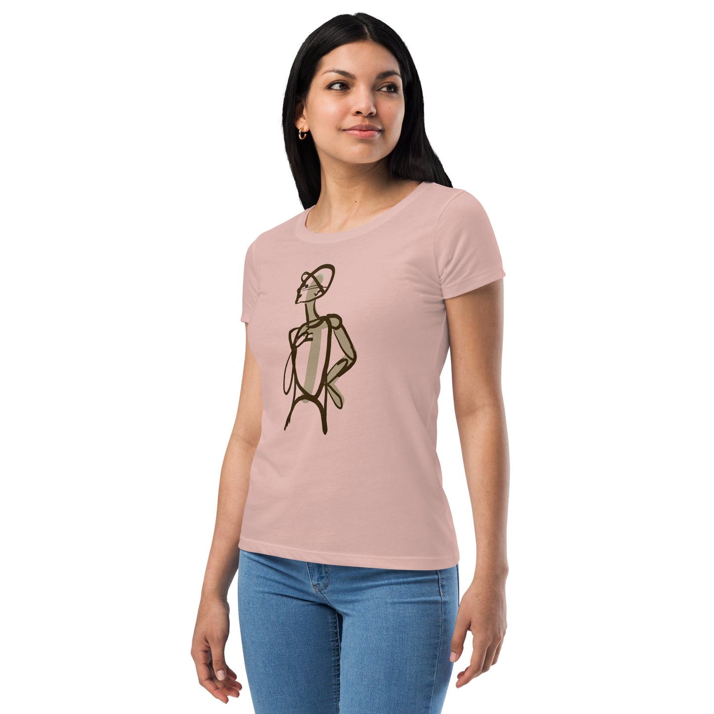 Model Image Women’s fitted t-shirt