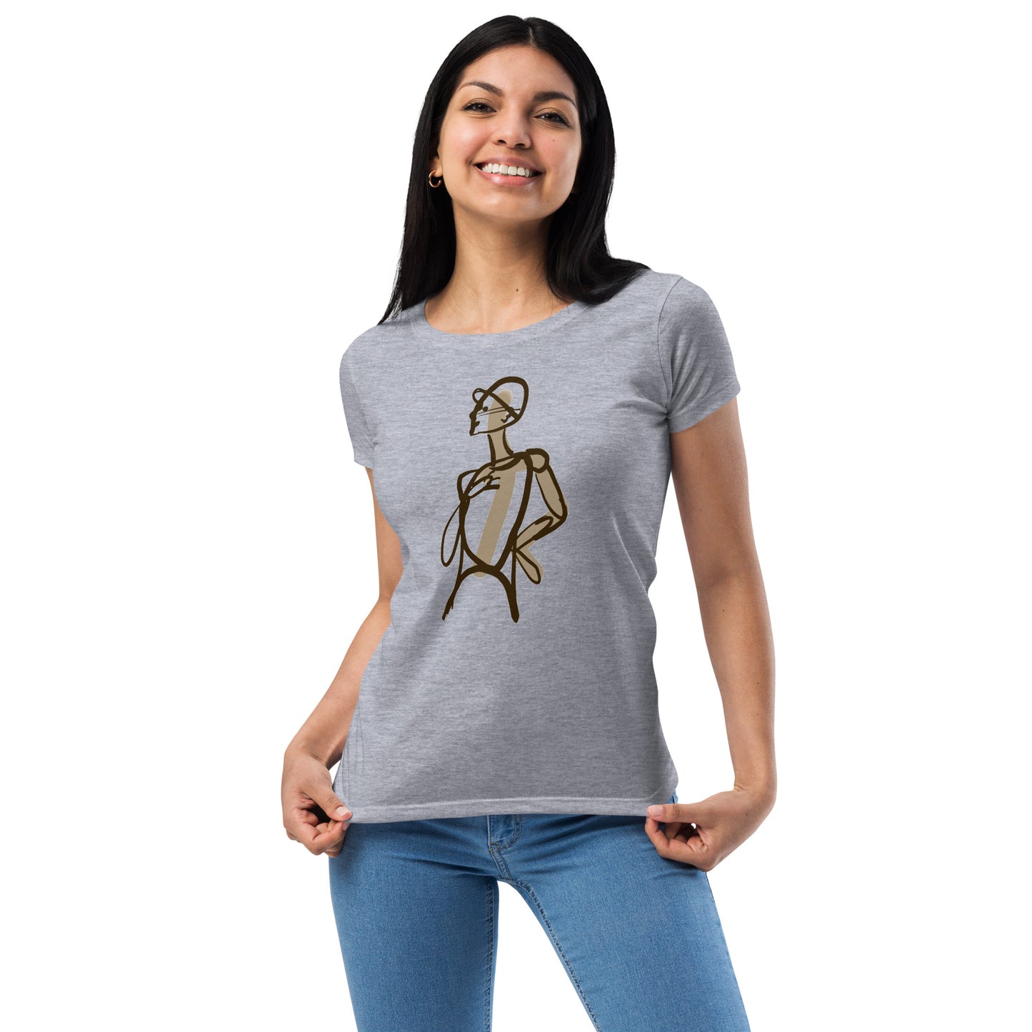 Model Image Women’s fitted t-shirt