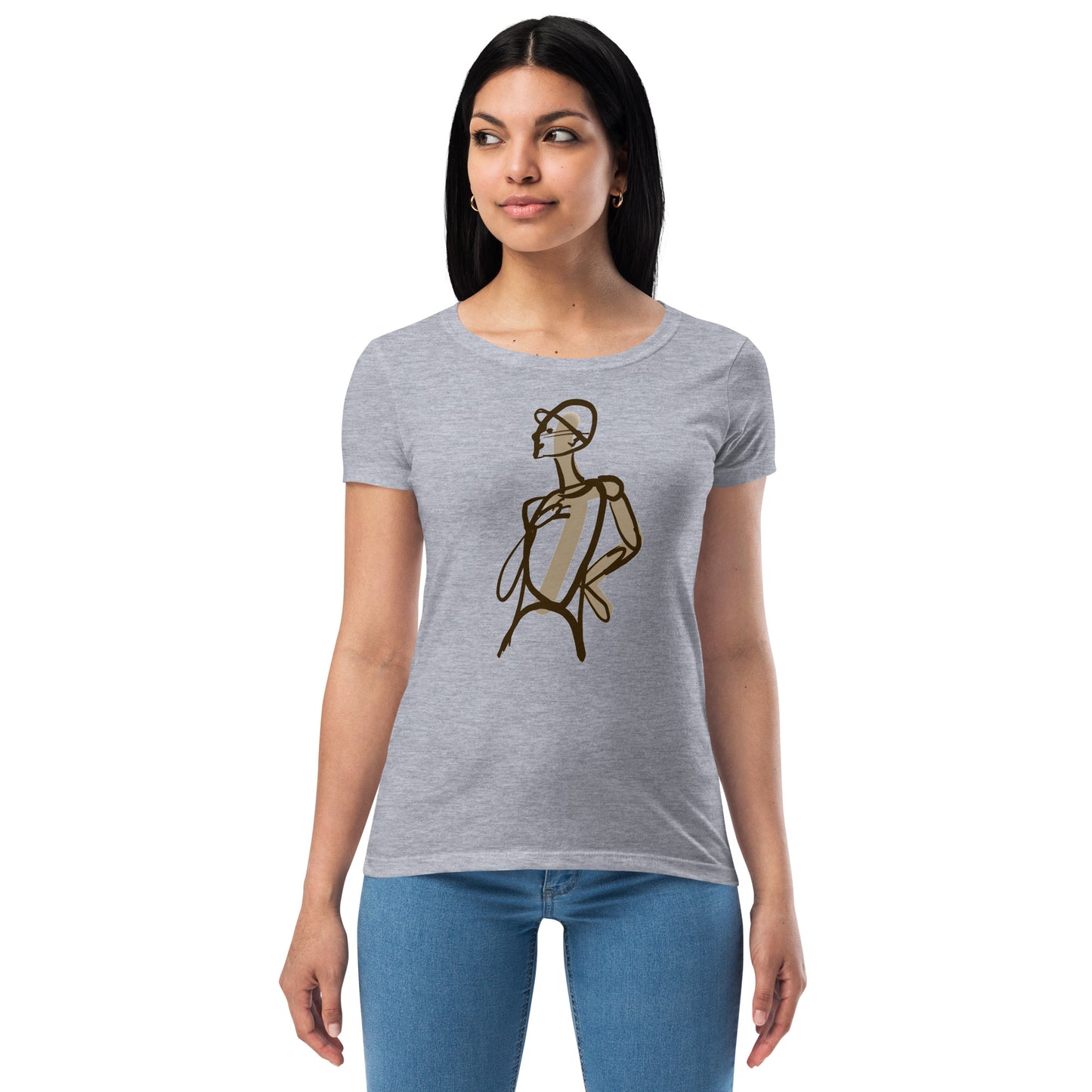 Model Image Women’s fitted t-shirt