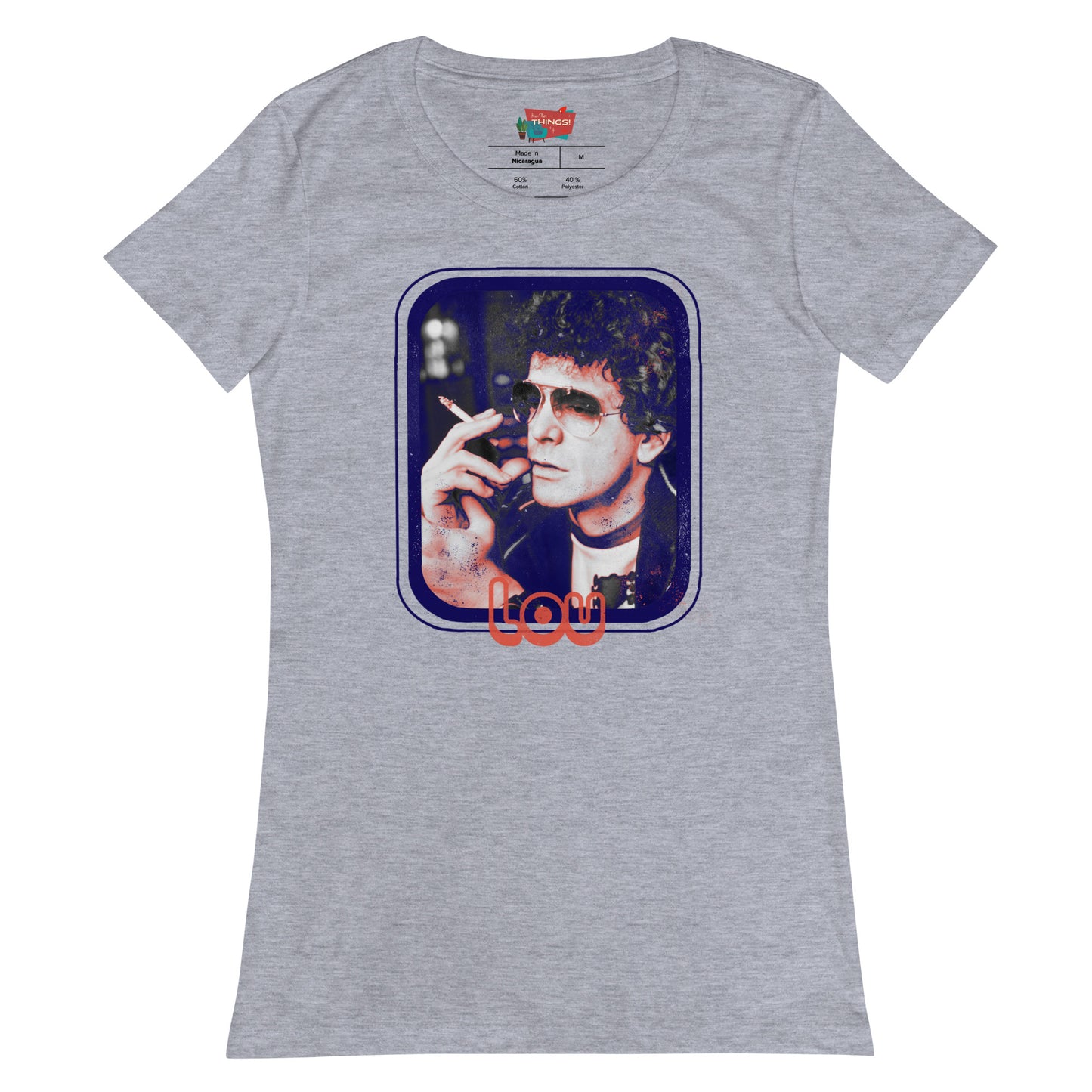 Lou Reed Women’s fitted t-shirt