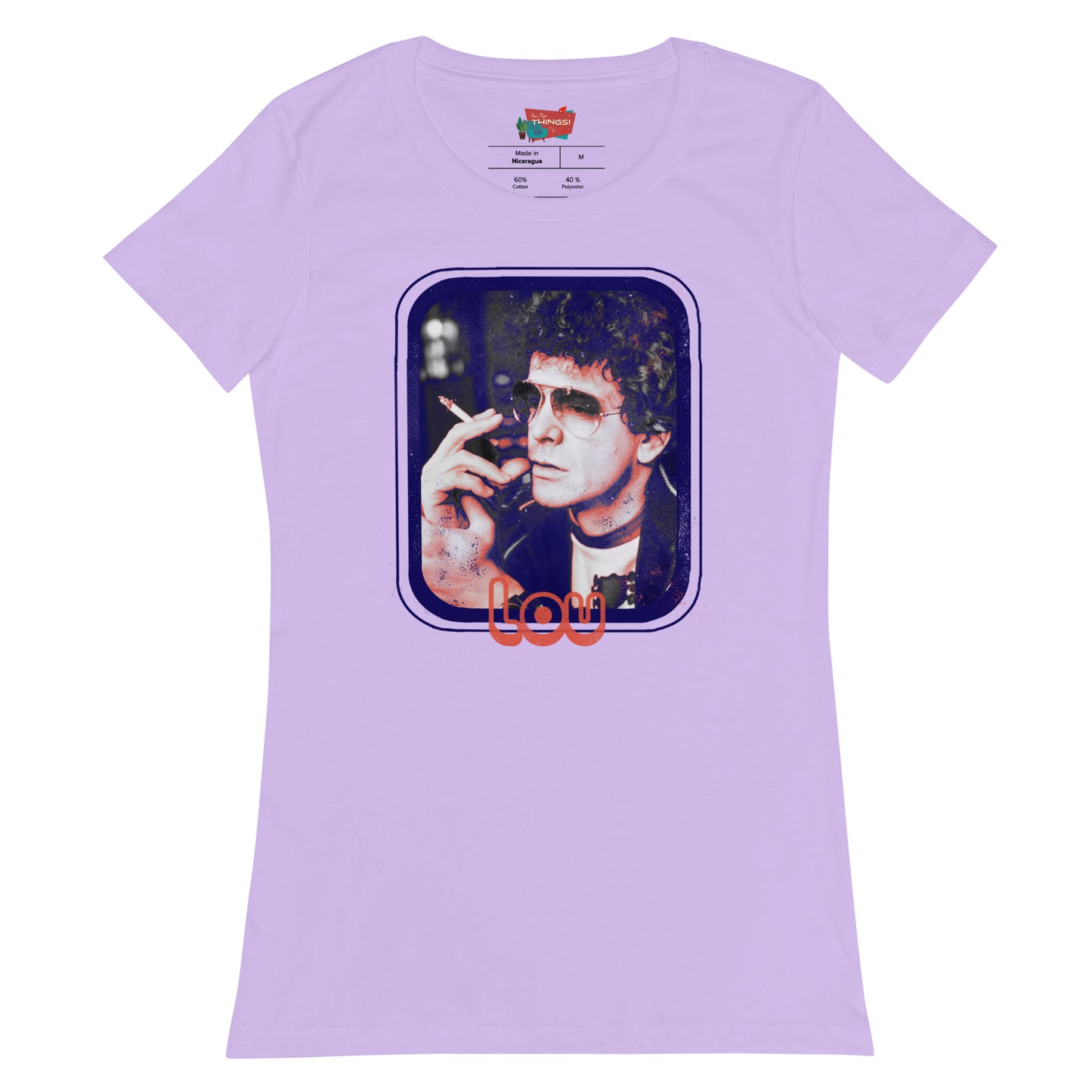 Lou Reed Women’s fitted t-shirt