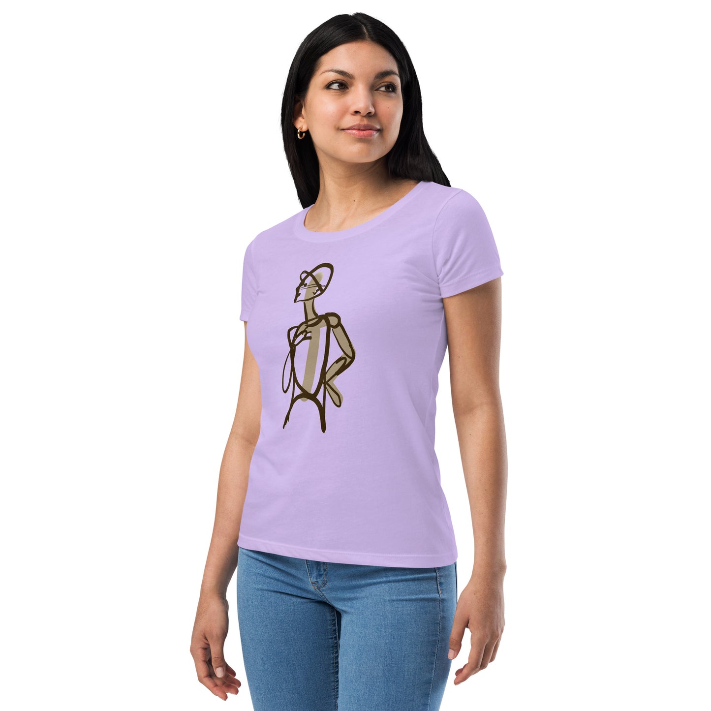 Model Image Women’s fitted t-shirt