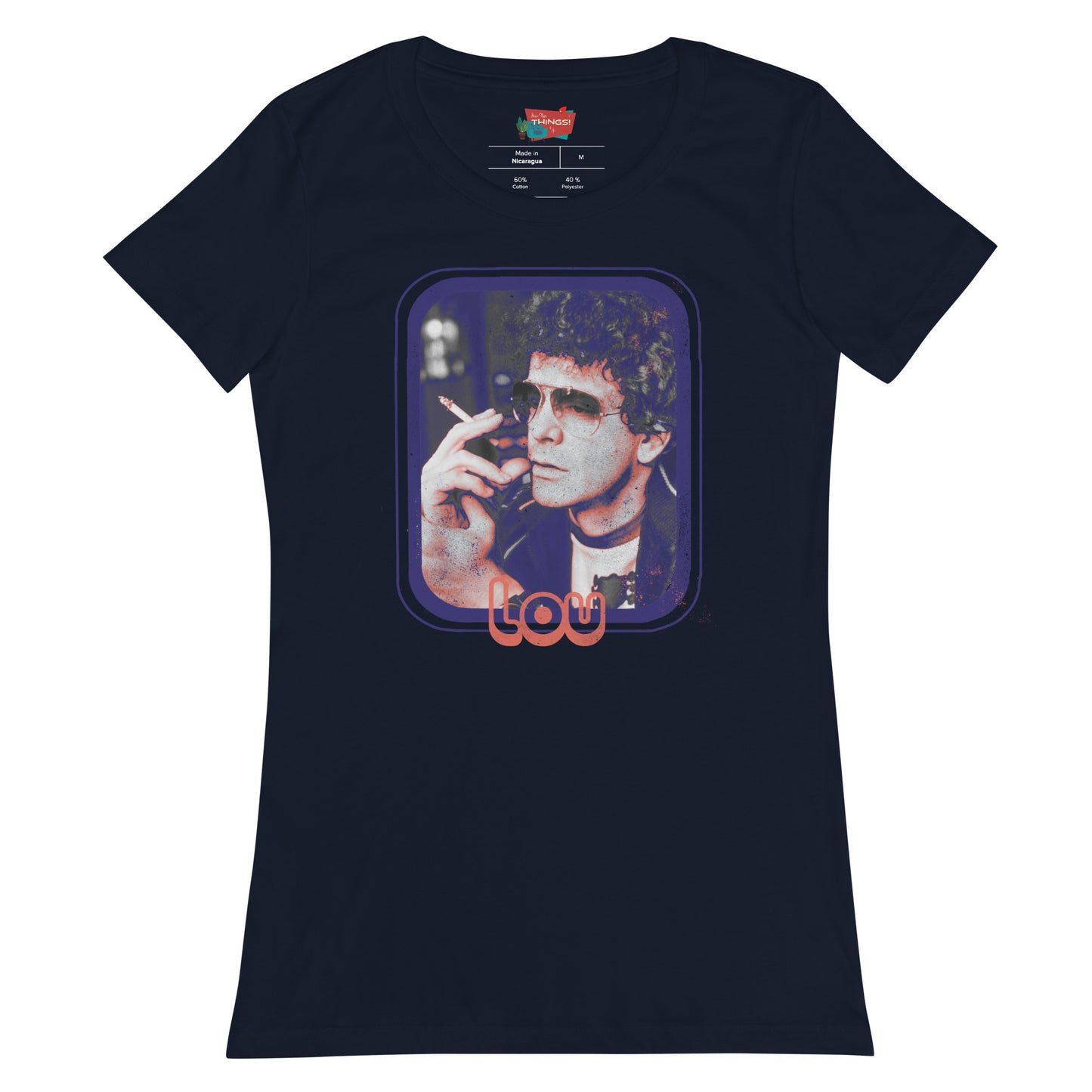 Lou Reed Women’s fitted t-shirt