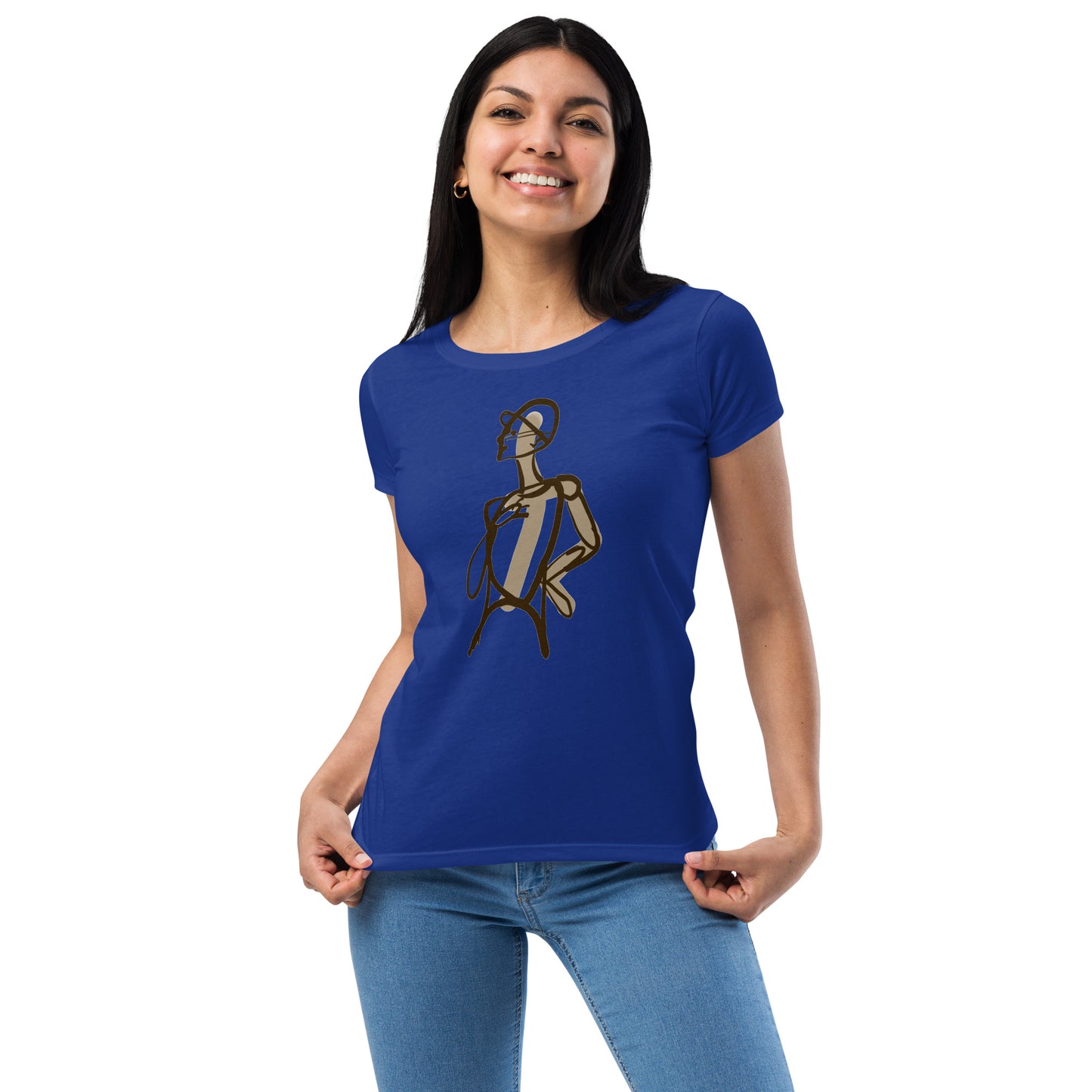 Model Image Women’s fitted t-shirt