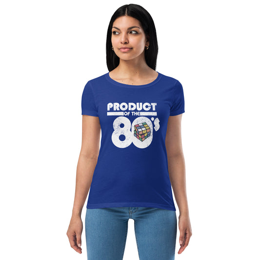 Product of the 80's Women’s fitted t-shirt