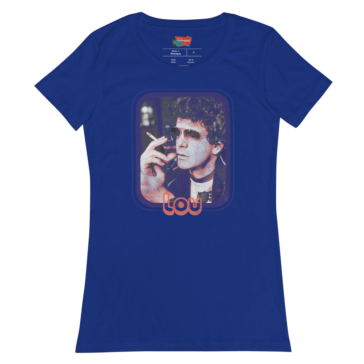 Lou Reed Women’s fitted t-shirt