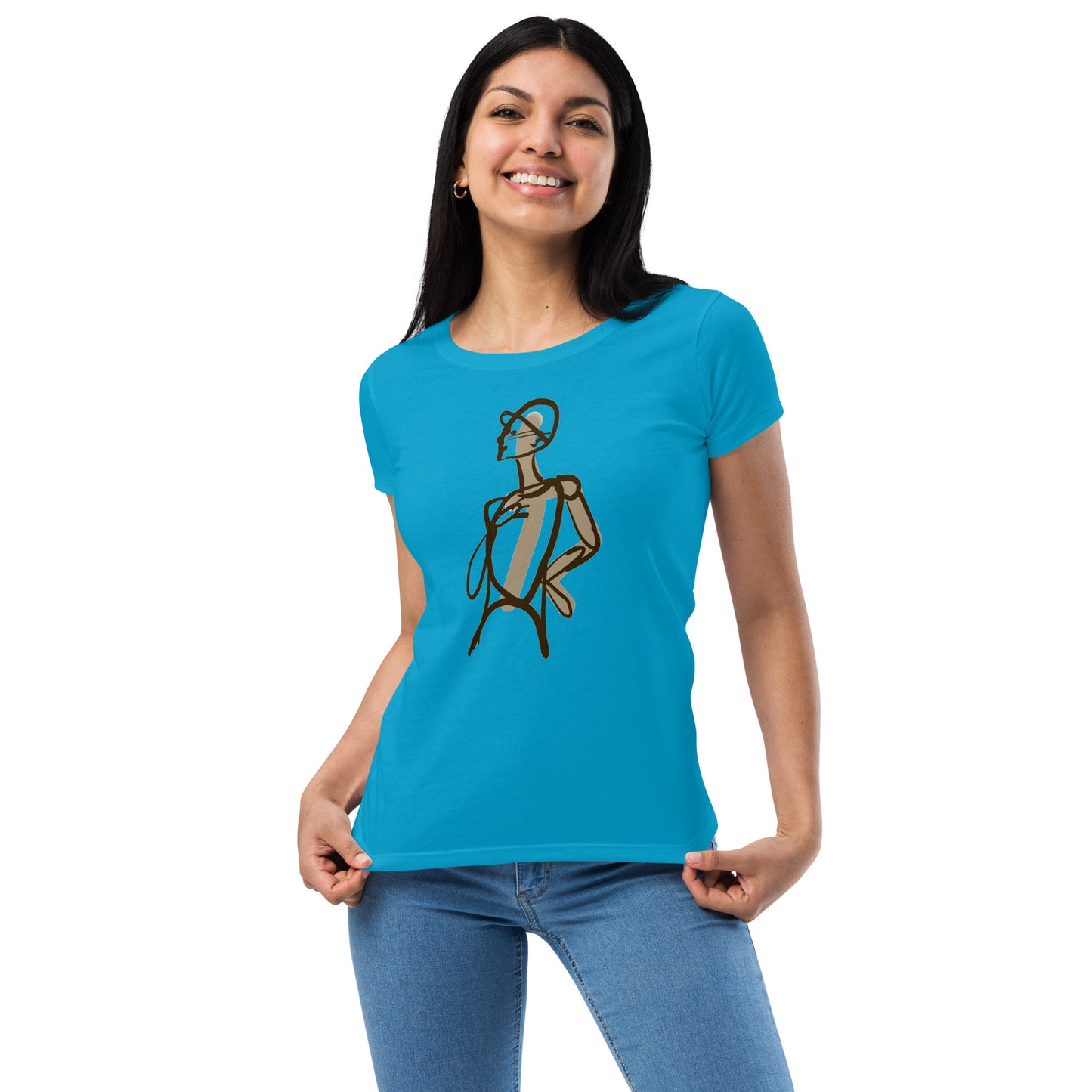 Model Image Women’s fitted t-shirt