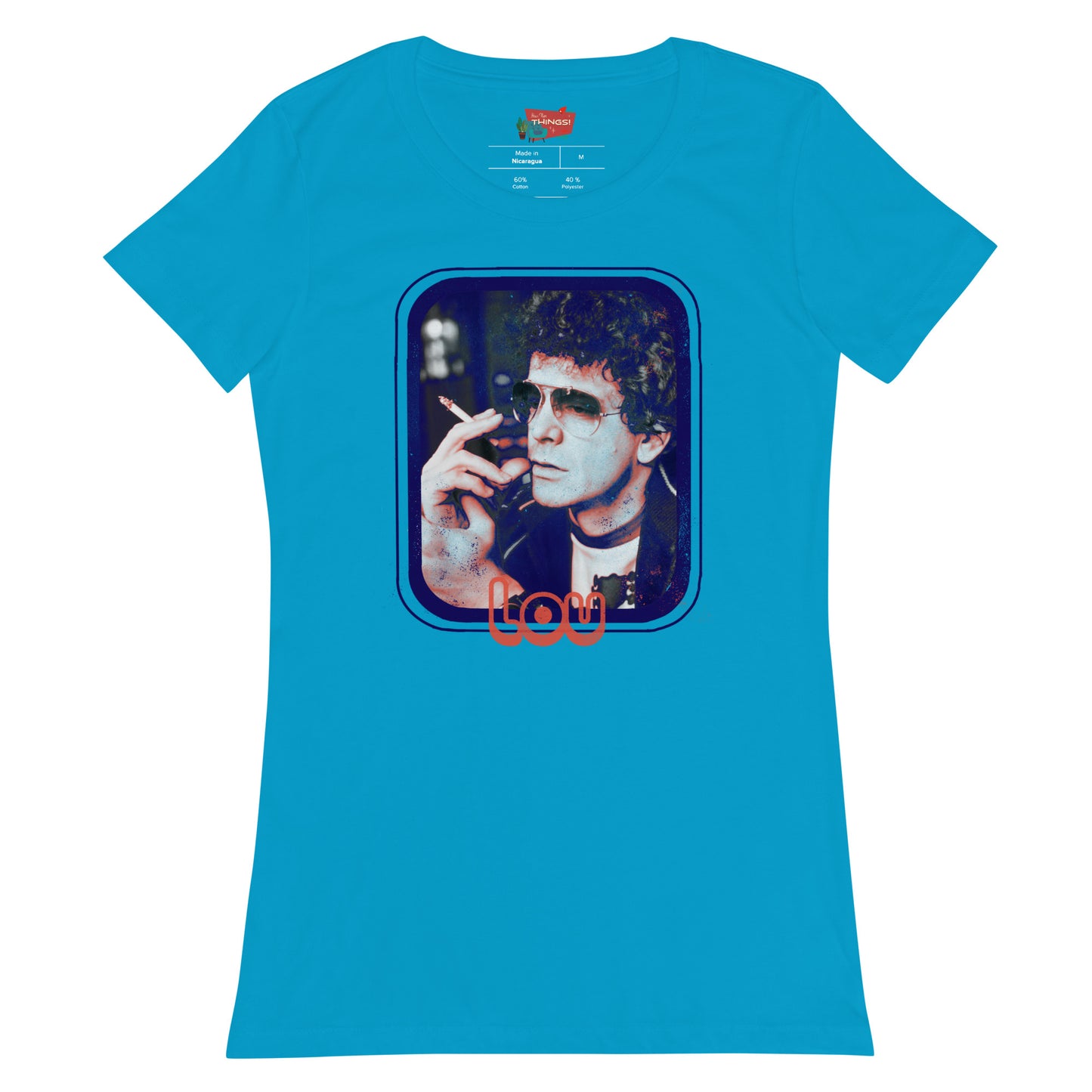 Lou Reed Women’s fitted t-shirt