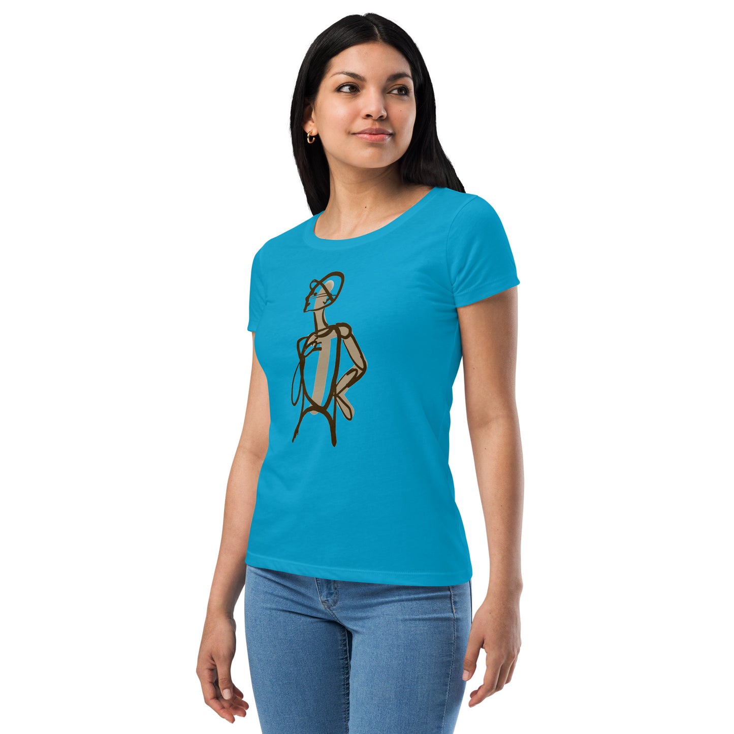 Model Image Women’s fitted t-shirt