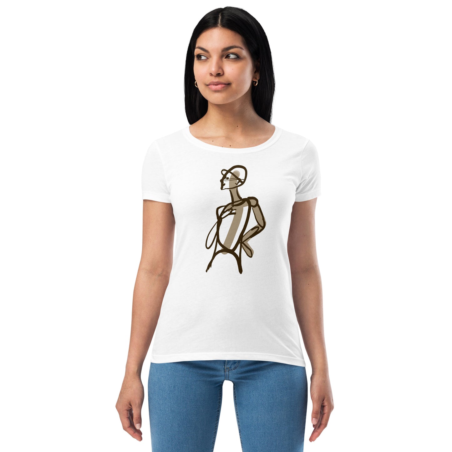 Model Image Women’s fitted t-shirt