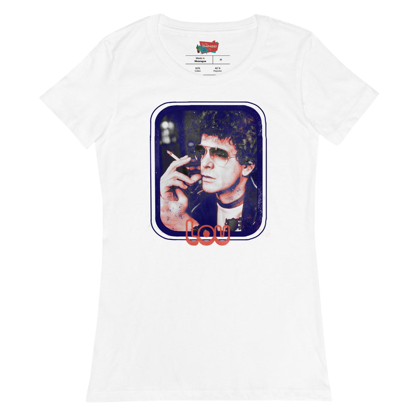 Lou Reed Women’s fitted t-shirt