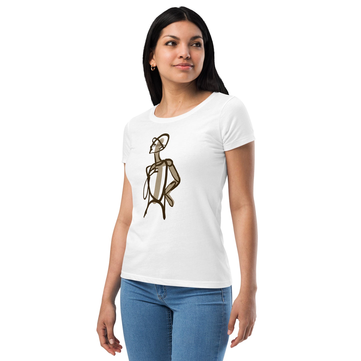 Model Image Women’s fitted t-shirt