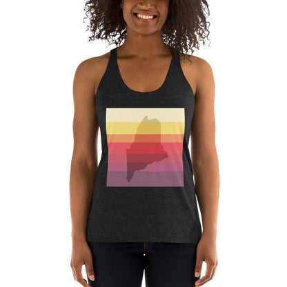 Maine VHS T-120 Women's Racerback Tank