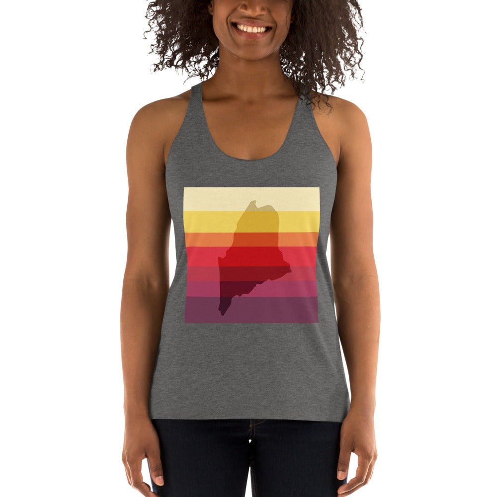 Maine VHS T-120 Women's Racerback Tank