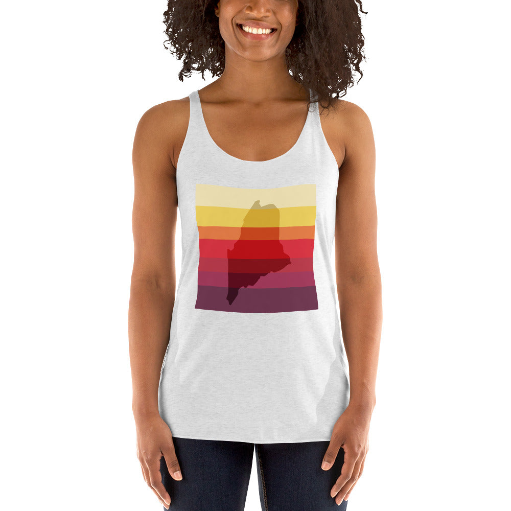 Maine VHS T-120 Women's Racerback Tank