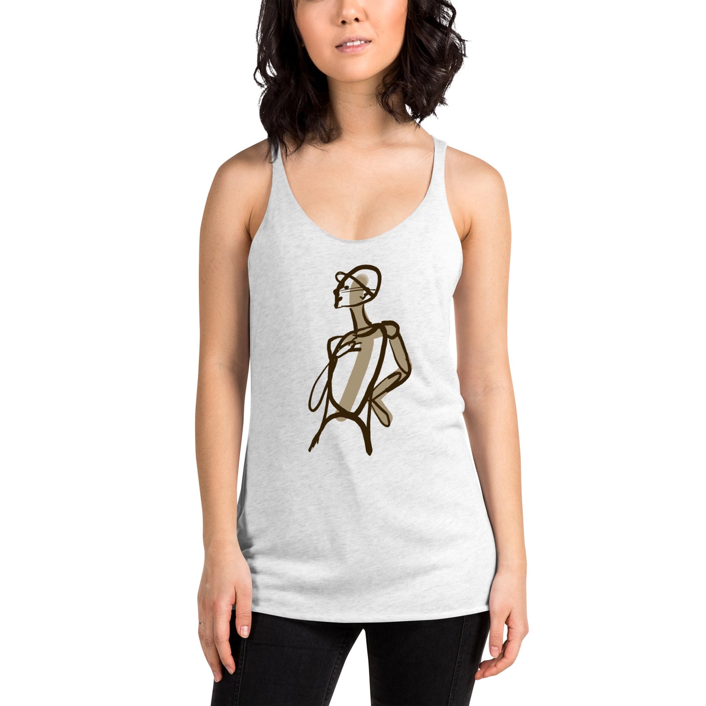 Model Image Women's Racerback Tank