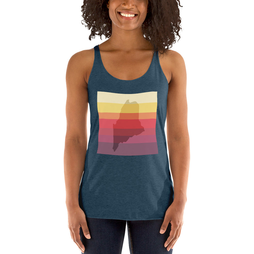 Maine VHS T-120 Women's Racerback Tank