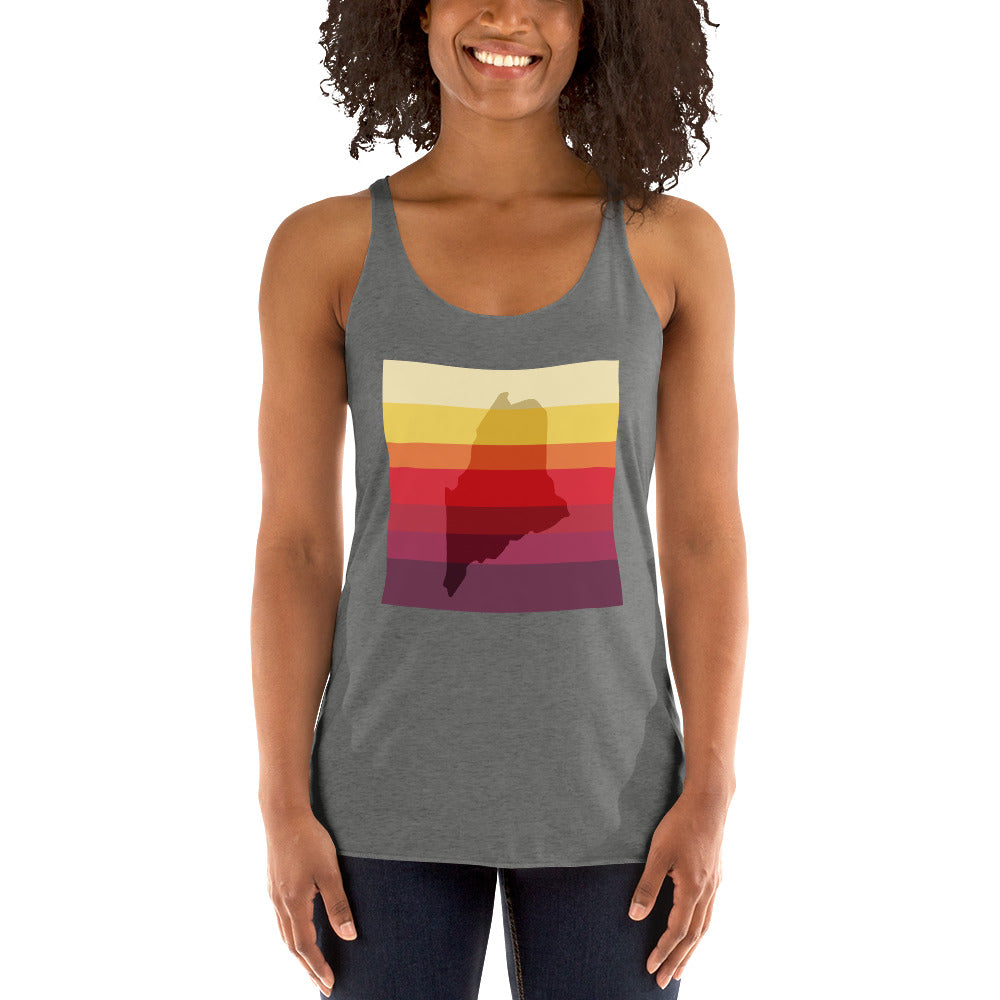 Maine VHS T-120 Women's Racerback Tank